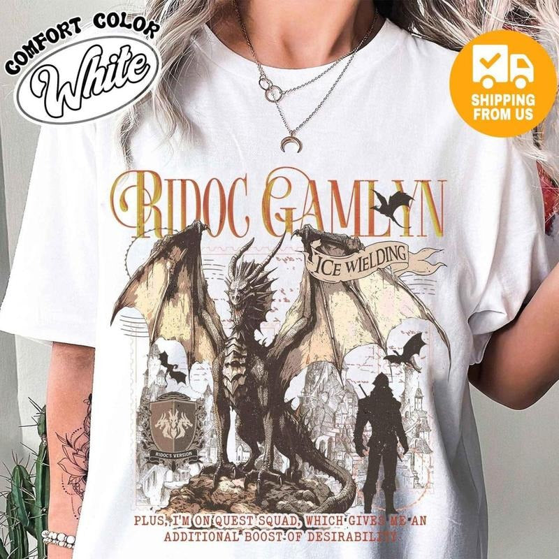 Fourth Wing Shirt, Bookish Dragon Rider Tshirt Women, Dragon Shirts, Fantasy Book Lover Tee Shirts, Romantasy Book Lover,...
