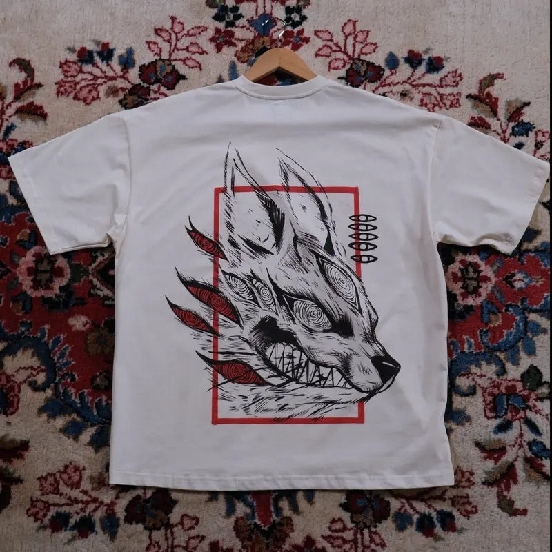 Fox Devil - Chainsaw Man 2 sides T-shirt, Anime shirt, Japanese Anime, Birthday Gift Hoodie, Sweatshirt | HypeCrazeTee.com