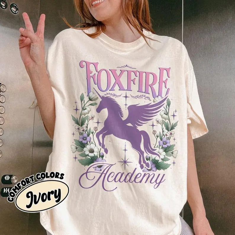 Foxfire Academy  Shirt, Keeper Of The Lost Cities Symbols Shirt Foxfire Academy Merch, throne of glass, blue collar men...