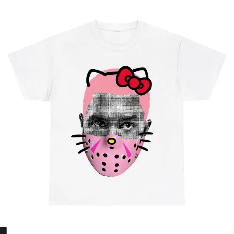 Frank Kitty Mask Jason Voorhees Shirt - Classic Cotton Tee for Men Hoodie, Sweatshirt | HypeCrazeTee.com