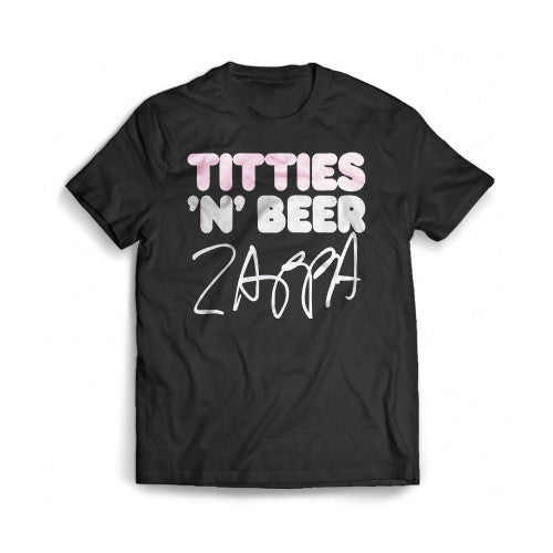 Frank Titties N Beer Rock Tour Mens T-Shirt Tee