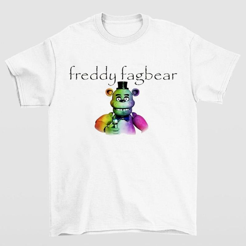 Freddy Fagbear Pride Shirt Stylish and Iconic Design for FNAF and Pride Enthusiasts Hoodie, Sweatshirt | HypeCrazeTee.com