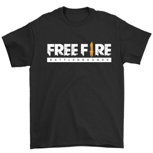 Free Fire Battlegrounds Logo Man's T-Shirt Tee