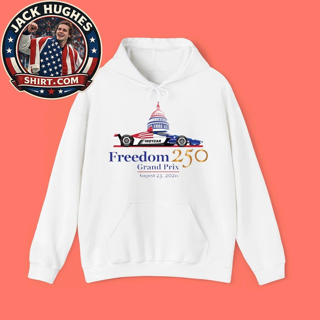 Freedom 250 Grand Prix August 23 2026 Logo T-Shirt