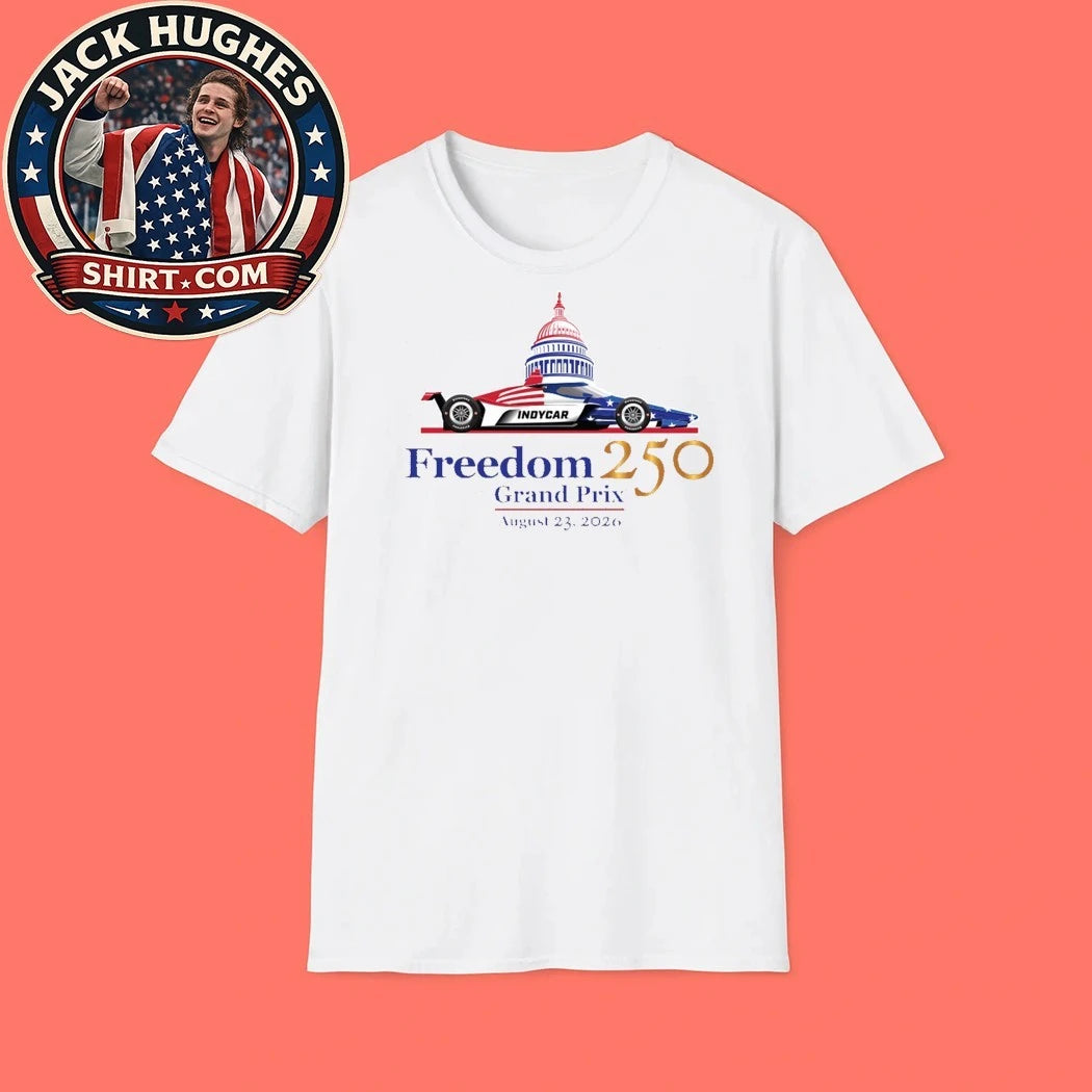 Freedom 250 Grand Prix August 23 2026 Logo T-Shirt