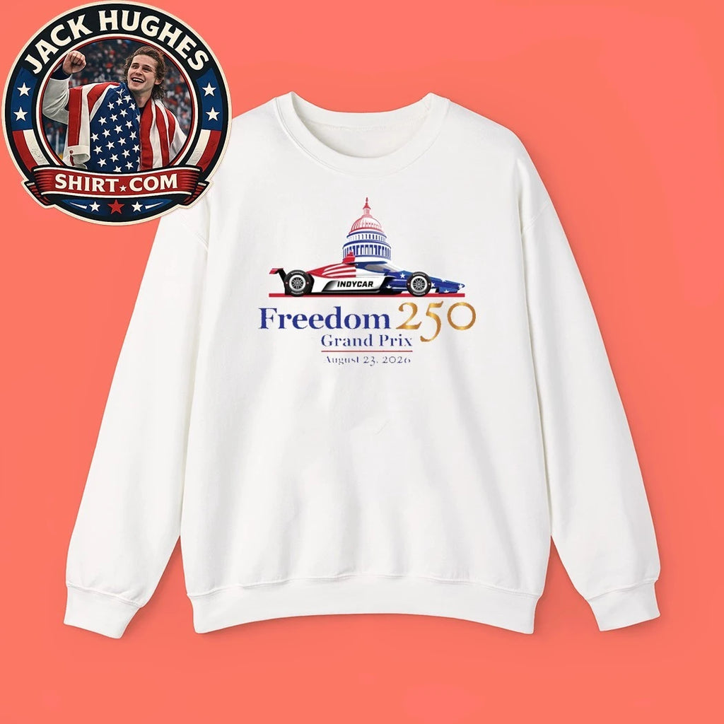 Freedom 250 Grand Prix August 23 2026 Logo T-Shirt