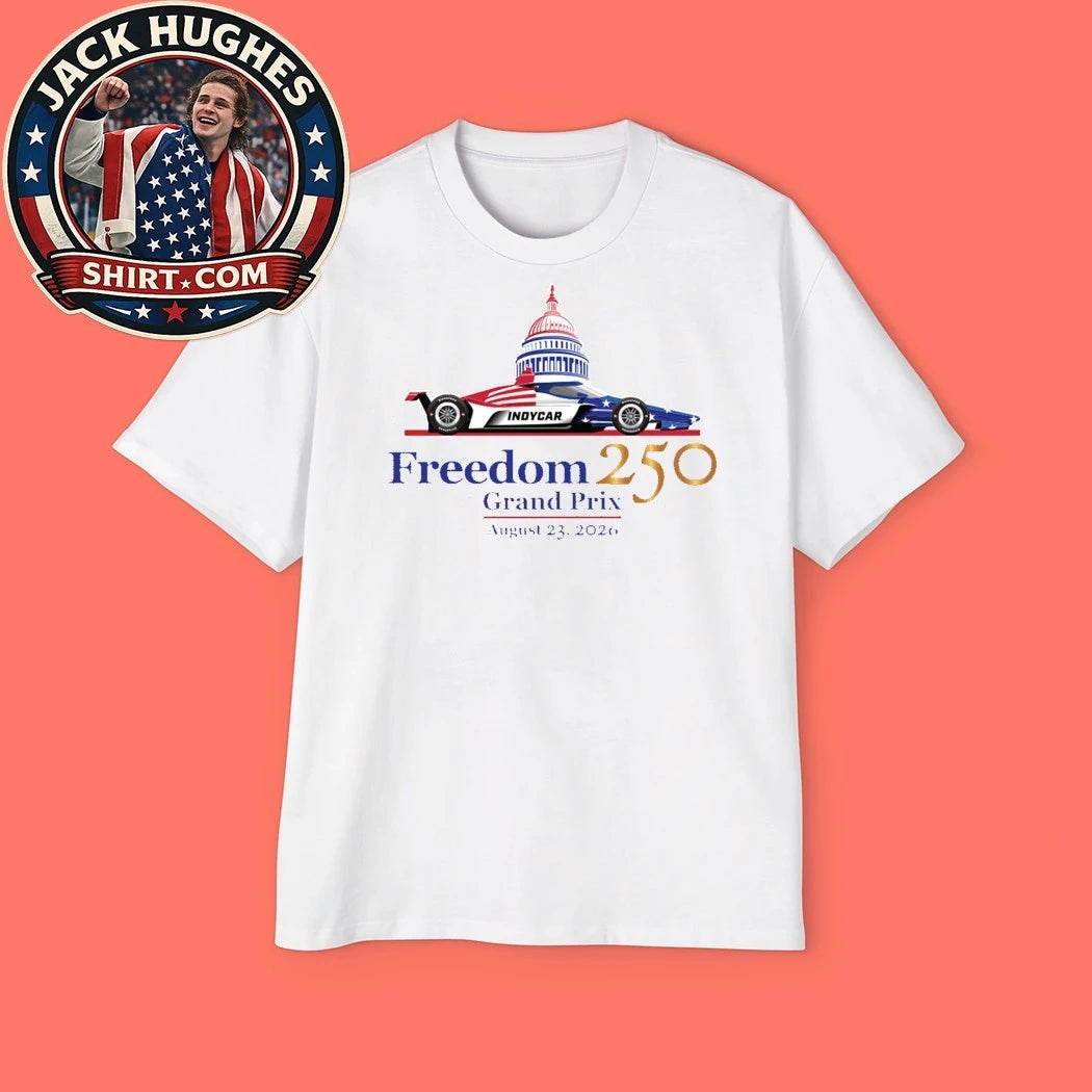 Freedom 250 Grand Prix August 23 2026 Logo T-Shirt