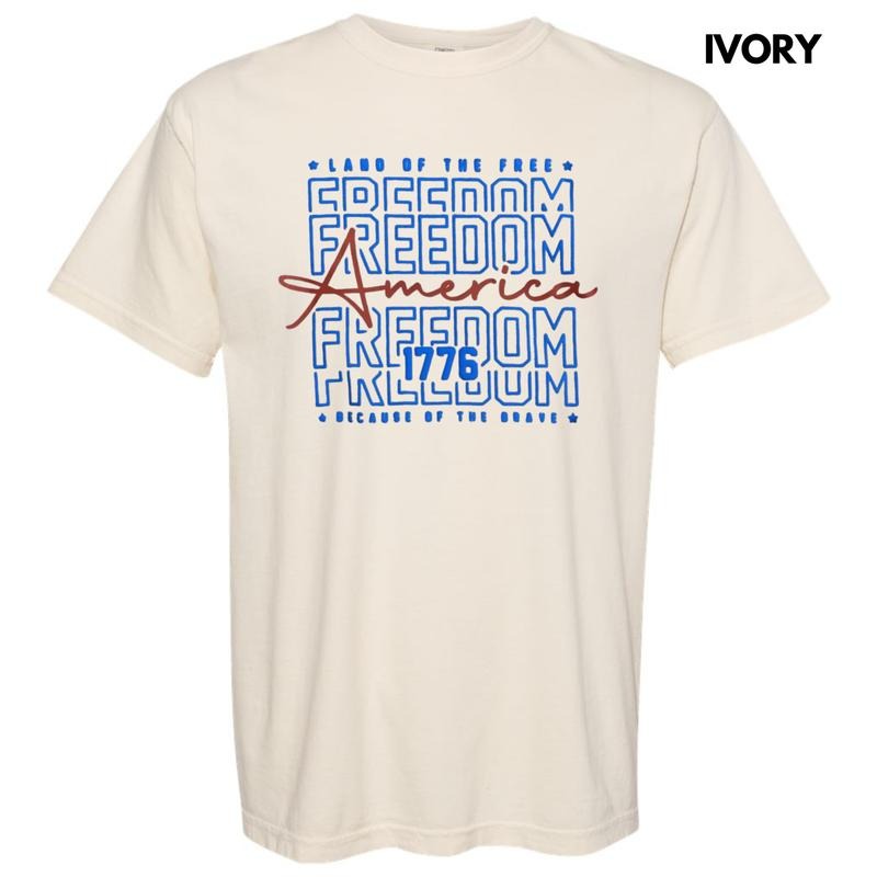 Freedom Puff Comfort Colors T-Shirt Hoodie, Sweatshirt | HypeCrazeTee.com