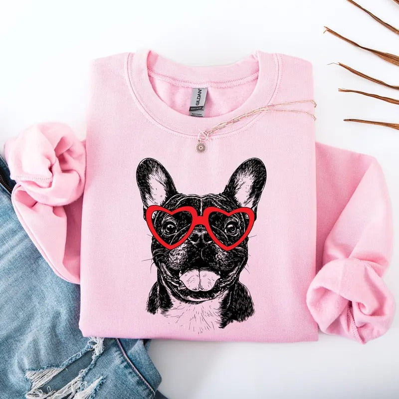 Frenchie, French Bulldog , Dog Lover Apparel, Pet, Dog Breed Sweatshirt, Crew Neck, Women's, Crewneck T-Shirts, Hoodie