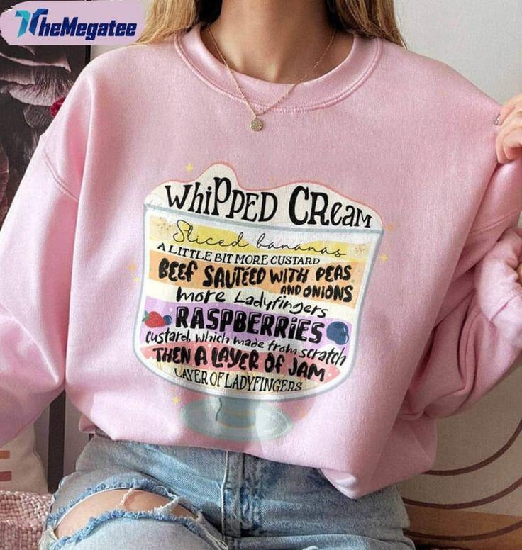 Friends English Trifle Sweatshirt, Trendy Friendsgiving Long Sleeve Design T-Shirts, Hoodie | HypeCrazeTee.com