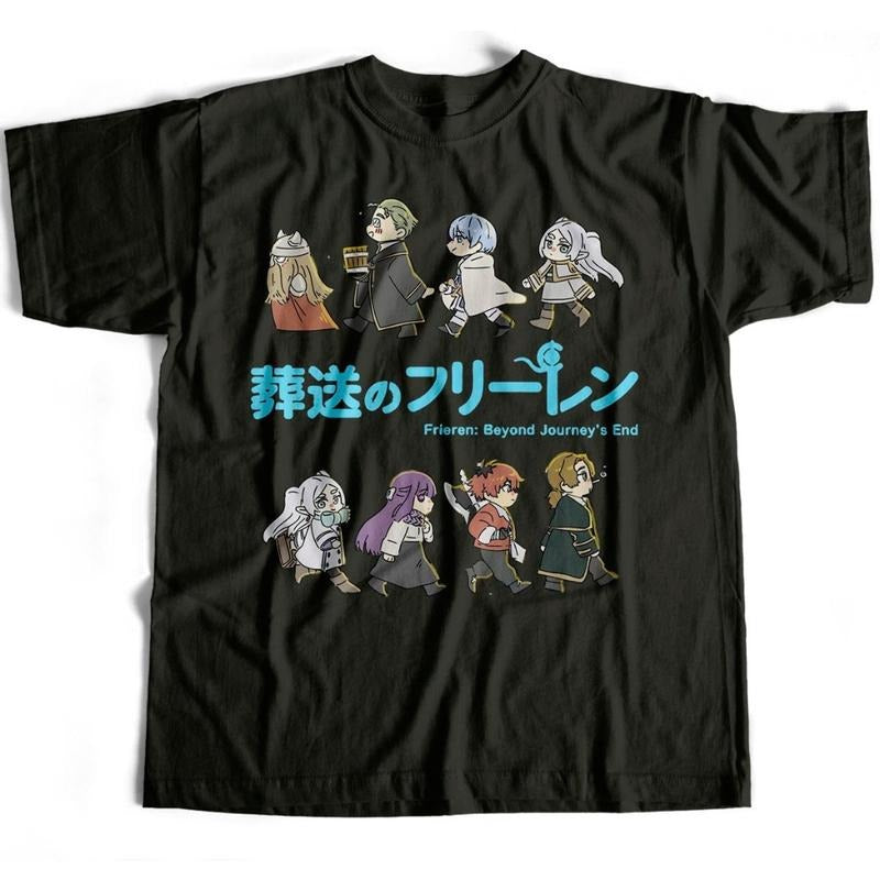 Frieren Beyond Journey's End Shirt, Frieren Cute Cartoon Shirt, Frieren Sweatshirt, Frieren Unisex Cotton Tee T02 Hoodie