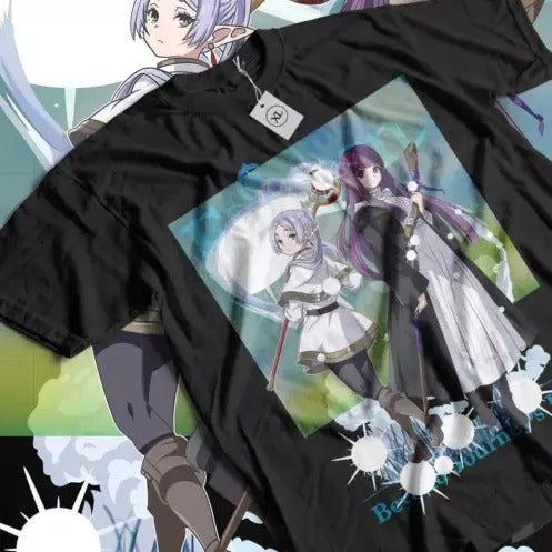 Frieren T-Shirt Beyond Journey's End Fern Stark Funny Girl Gift Shirt All Size Hoodie, Sweatshirt | HypeCrazeTee.com