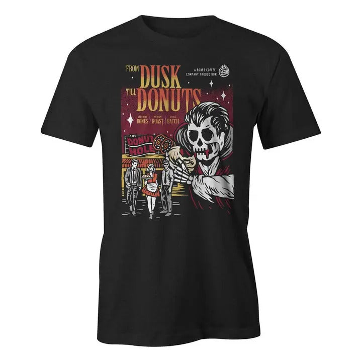 From Dusk Till Donuts Tee, humor shirt, funny tee shirt Hoodie, Sweatshirt | HypeCrazeTee.com