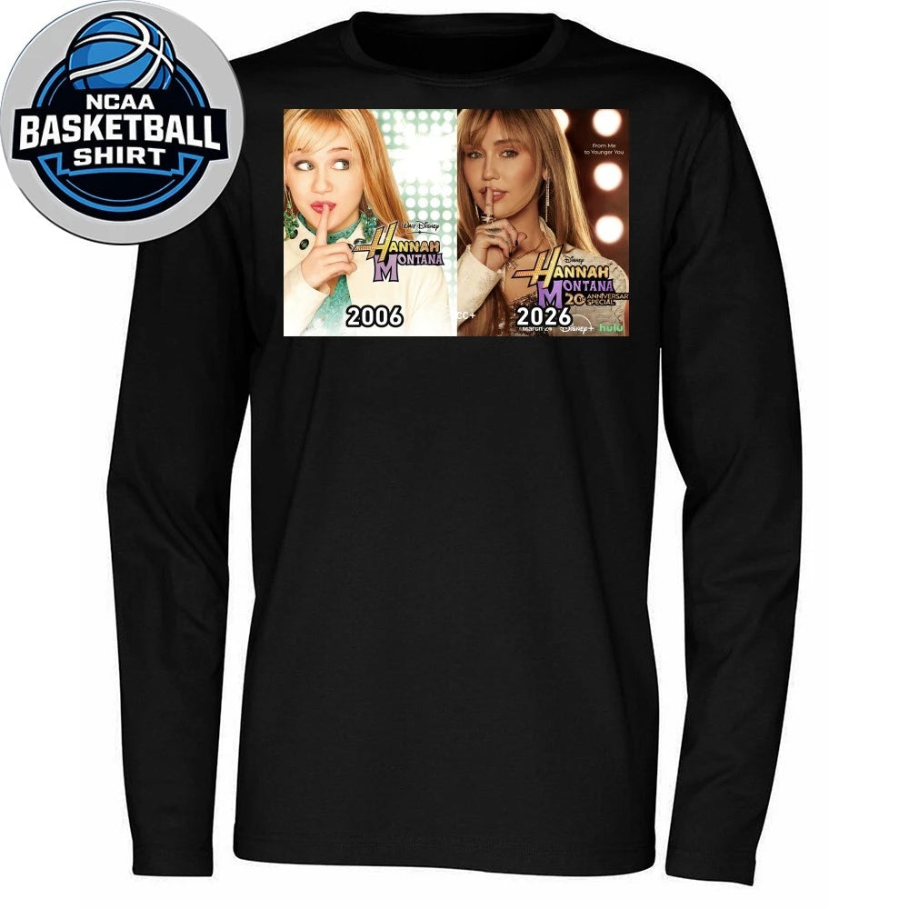 From Me To Younger You Poster For The Hannah Montana 20th Anniversary Special March 24 2026 Shirt