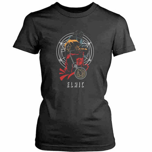 Full Metal Alchemist Anime Edward Elric Womens T-Shirt Tee