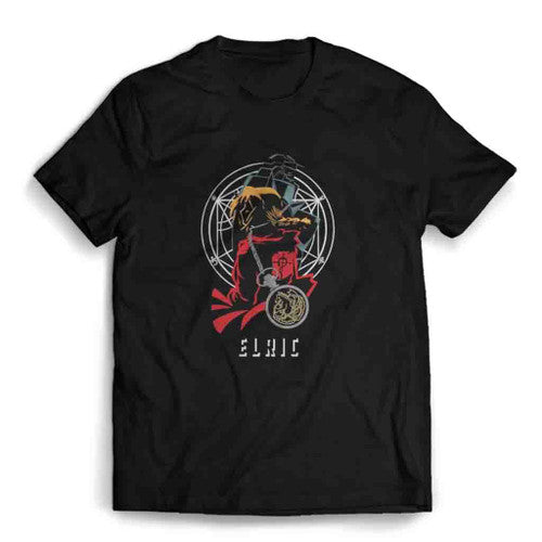 Full Metal Alchemist Anime Edward Elric Mens T-Shirt Tee