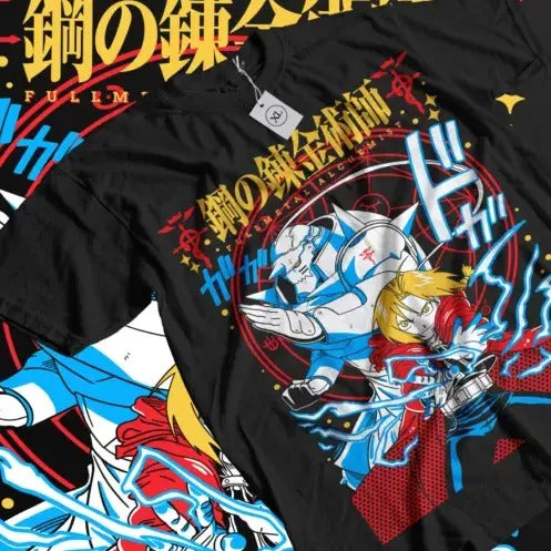 Fullmetal Alchemist T-Shirt Brotherhood Alphonse Elric Anime Girl Shirt All Size Hoodie, Sweatshirt | HypeCrazeTee.com