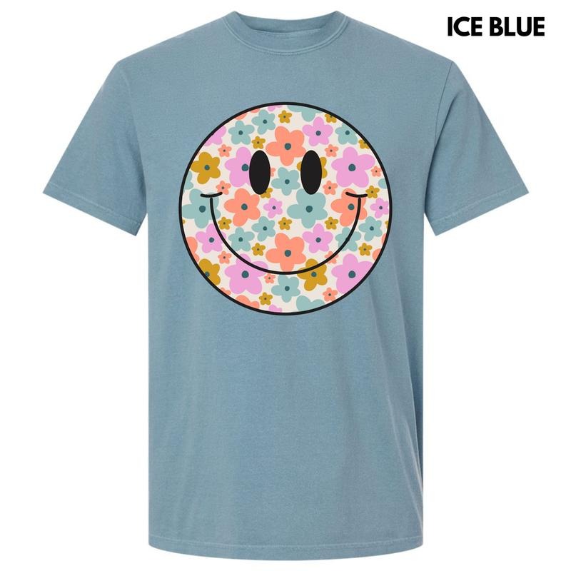Fun Flower Happy Face Comfort Colors T-Shirt 'NLB' Hoodie, Sweatshirt | HypeCrazeTee.com