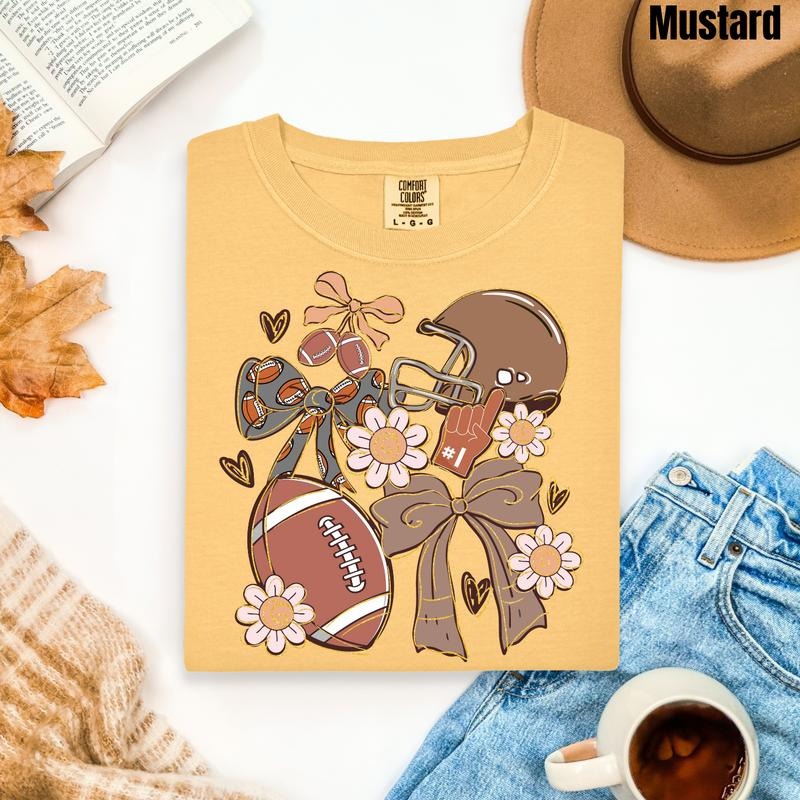 Fun Football Collage Comfort Colors T-Shirt 'NLB' Hoodie, Sweatshirt | HypeCrazeTee.com