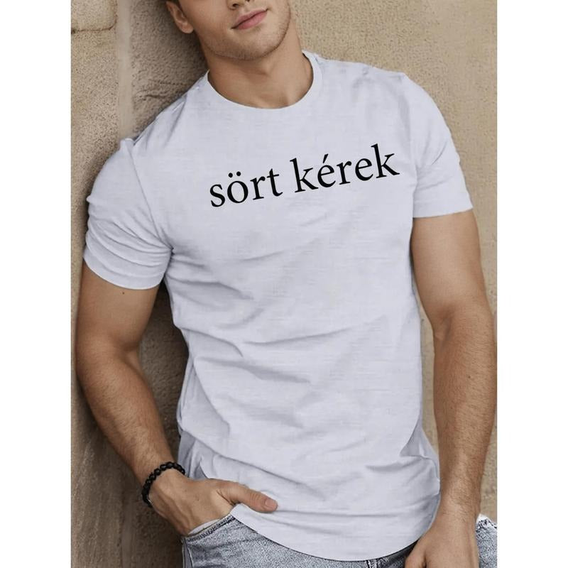 Fun Hungarian Men's Short Sleeve T-Shirt