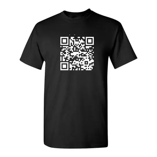 Funny "FU" QR Code Men's T-Shirt, Gifts T-Shirt Hoodie, Sweatshirt | HypeCrazeTee.com