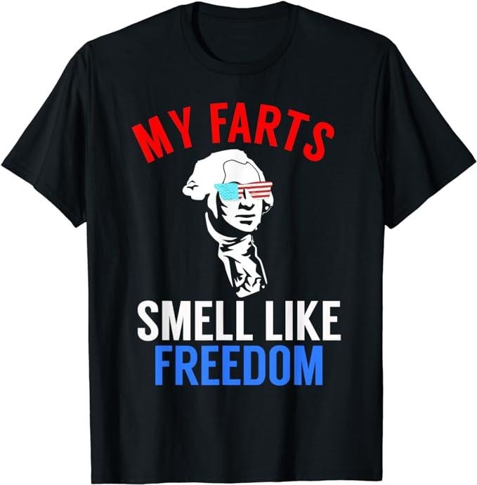 Funny 4th of July Shirts For Men, Funny George Washington T-Shirt Menswear Top Hoodie, Sweatshirt | HypeCrazeTee.com