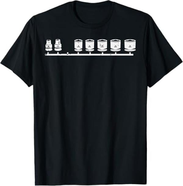 Funny Auto Mechanic Shirt, Missing 10mm Socket Funny Car Auto Mechanic Garage Men Dad T-Shirt