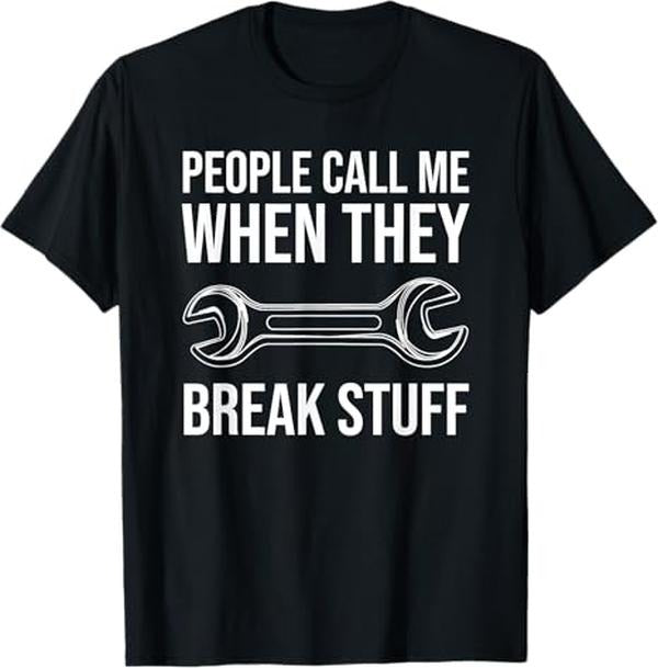 Funny Auto Mechanic T-Shirt, Funny Mechanic Auto Aircraft Mechanic T-Shirt