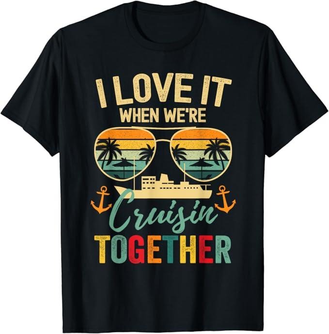 Funny Best Friend Shirts, Gift For Best Friend, Cruise Squad 2024 Cruise Outfits Friends Family Matching T-Shirt Menswear...