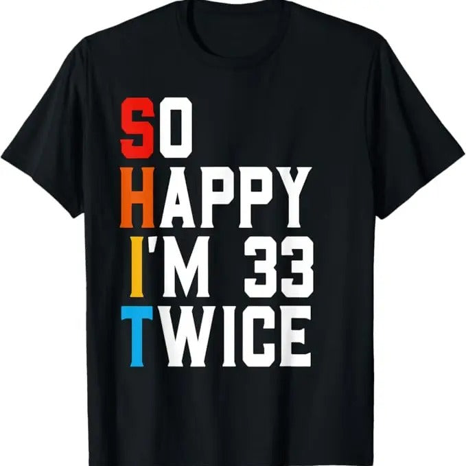 Funny Birthday Shirts, Funny 66 Years Old Bday Gift Sarcastic Vintage 66th Birthday T-Shirt