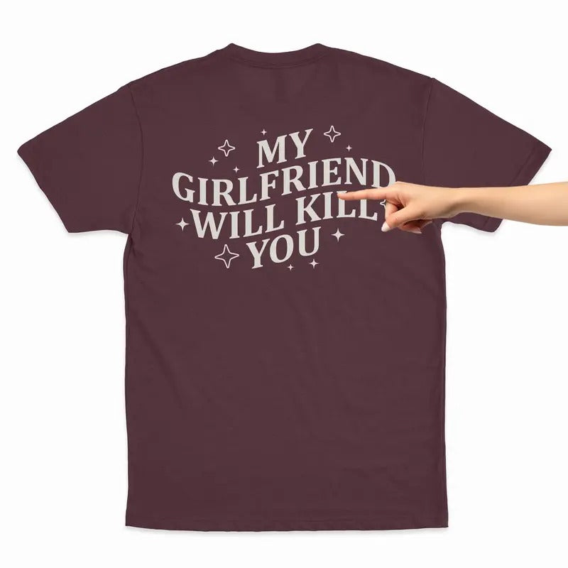 Funny Boyfriend T-shirt - Gift for Boyfriend, Valentines Gift, Men's Top, Ideal for Gifting