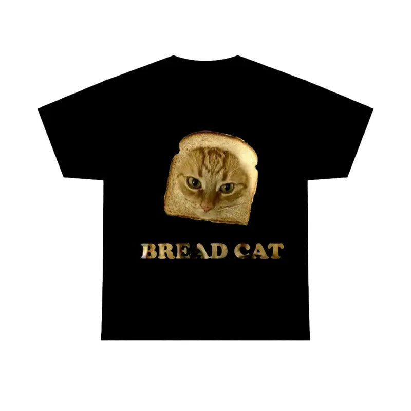 Funny Bread Cat Shirt, Meme Cat Shirt Hoodie, Sweatshirt | HypeCrazeTee.com