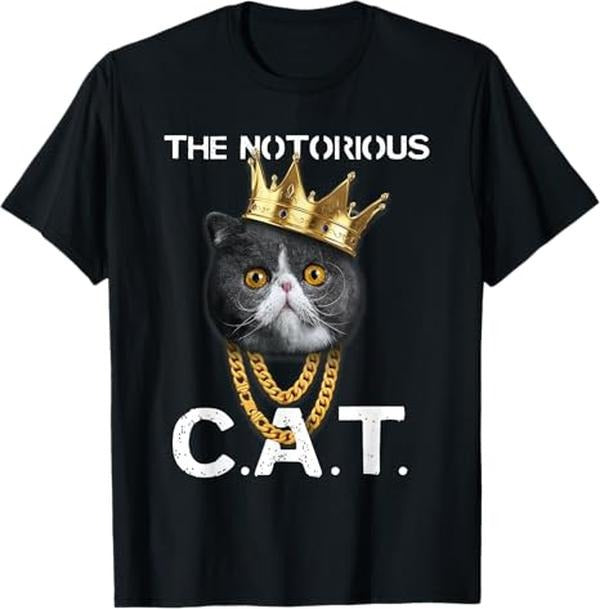 Funny Cat Shirts, Funny Exotic Shorthair Cat Lover Gift T-Shirt - Menswear Top Hoodie, Sweatshirt | HypeCrazeTee.com