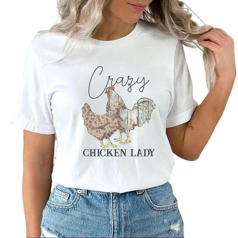 Funny Chicken T-shirt Retro Backyard Chickens Sweatshirt, Hoodie, Boho Floral Farmhouse Crazy Chicken Lady Cottagecore...