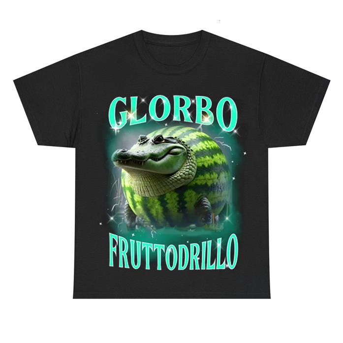 Funny Crocodile Watermelon Italian Brainrot Bootleg Meme Shirt Hoodie, Sweatshirt | HypeCrazeTee.com