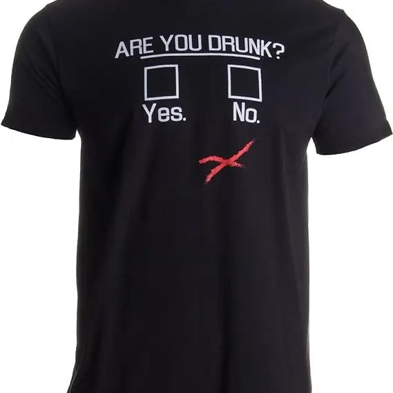 Funny Drinking Shirts, You Drunk? T-Shirt | Funny Shirts For Night Out Menswear Top Casual Classic Hoodie, Sweatshirt