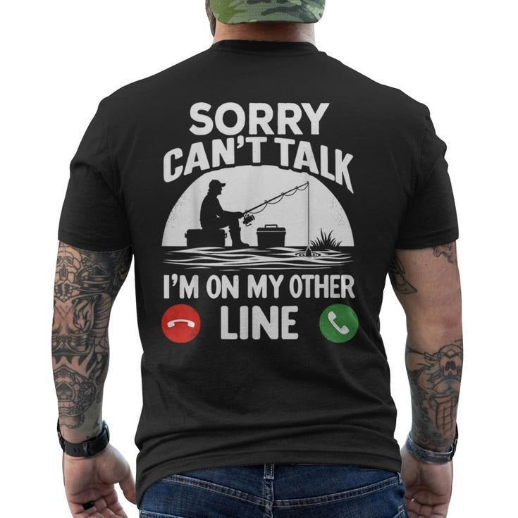 Funny Father Shirt, Gift for Dad, Fisherman For Father's Day Fishing Dad Men's T-Shirt