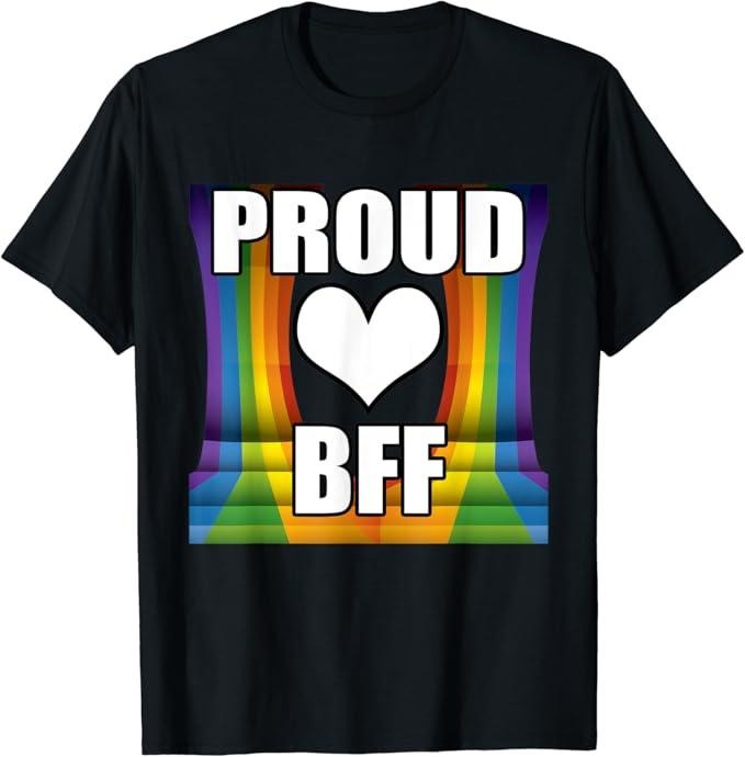 Funny Friend Shirts - LGBT Gay Pride Apparel Casual Classic Tee Cotton Fabric Hoodie, Sweatshirt | HypeCrazeTee.com