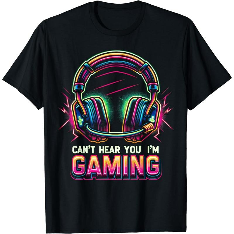 Funny Gamer Shirts, Special Gifts For Gamers, Funny Gamer Shirt for Boys Teens Men Video Gaming Graphic T-Shirt Menswear...
