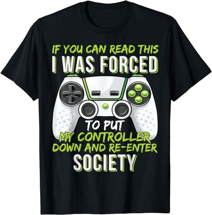 Funny Gamer Shirts, Special Gifts For Gamers, Funny Gaming Boys Girls Men Gamer Video Game T-Shirt Menswear Top Casual...