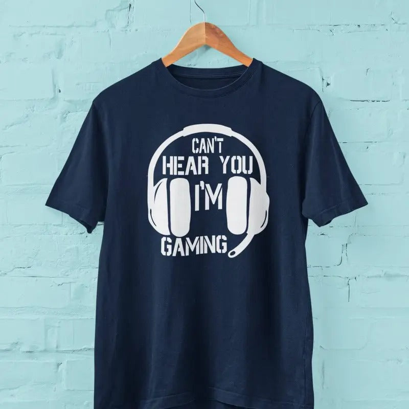 Funny Gamer T Shirt Can't Hear You I'm Gaming gift for gamer GM2 Hoodie, Sweatshirt | HypeCrazeTee.com