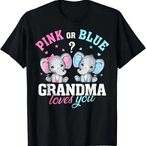 Funny Grandma Shirt, Gift For Grandmother, Funny Grandma Elephant T-Shirt Casual Cotton Top Hoodie, Sweatshirt