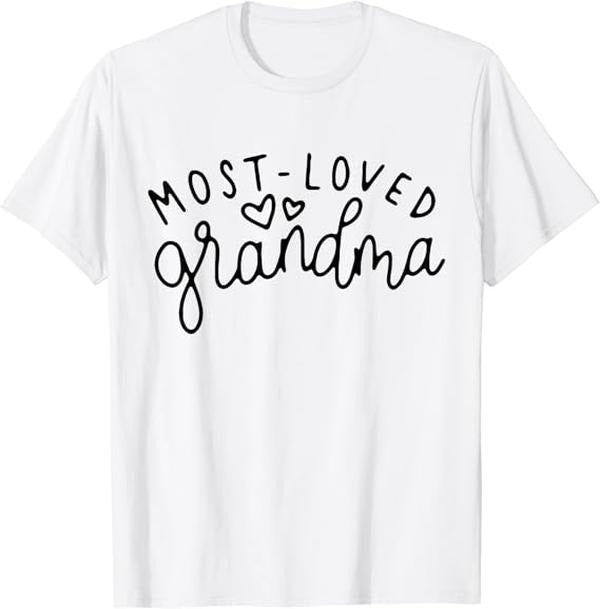 Funny Grandma Shirt, Gift For Grandmother, World's Best Grandma T-Shirt Casual Cotton Top Hoodie, Sweatshirt