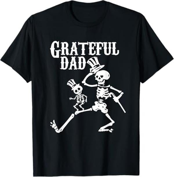 Funny Halloween Shirts For Men, Grateful Dad Halloween Holidays Funny T-Shirt Menswear