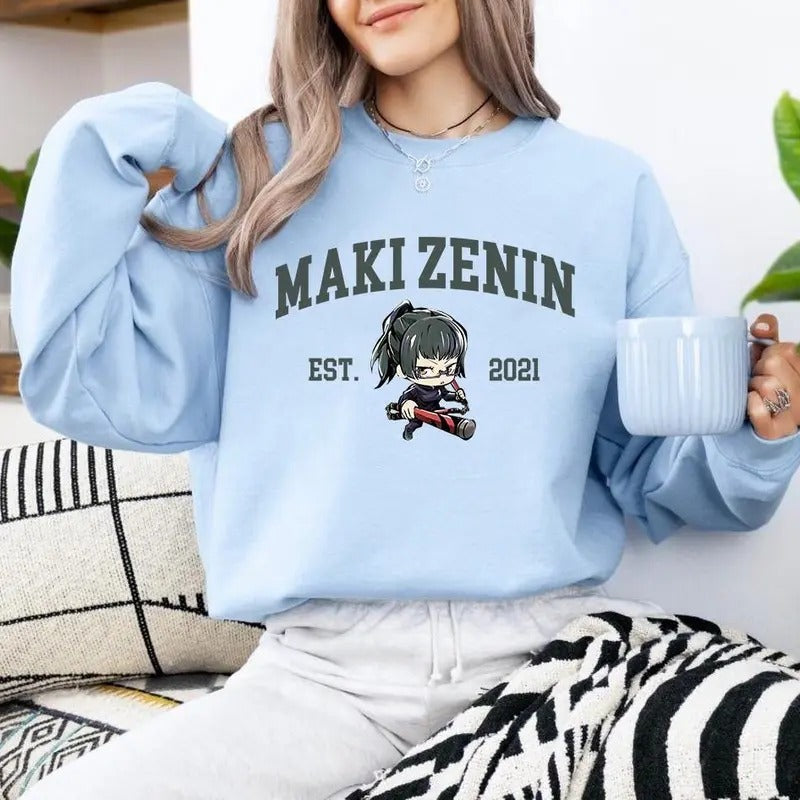 Funny JJK Characters T-Shirt, Anime Character Print T-Shirt Hoodie, Sweatshirt | HypeCrazeTee.com