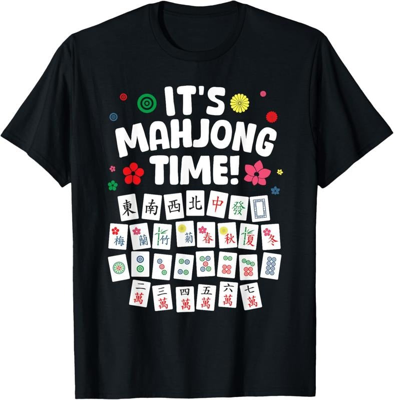 Funny Mahjong Design For Men Women Mah Jongg Mahjong Player T-Shirt Hoodie, Sweatshirt | HypeCrazeTee.com