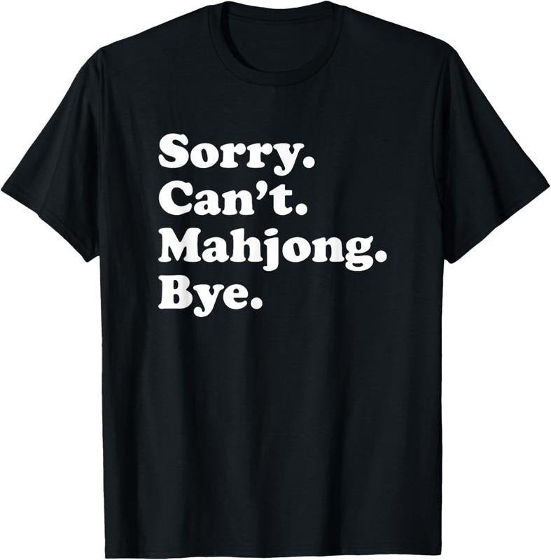 Funny Mahjong Gift for Men Women Boys or Girls T-Shirt Hoodie, Sweatshirt | HypeCrazeTee.com