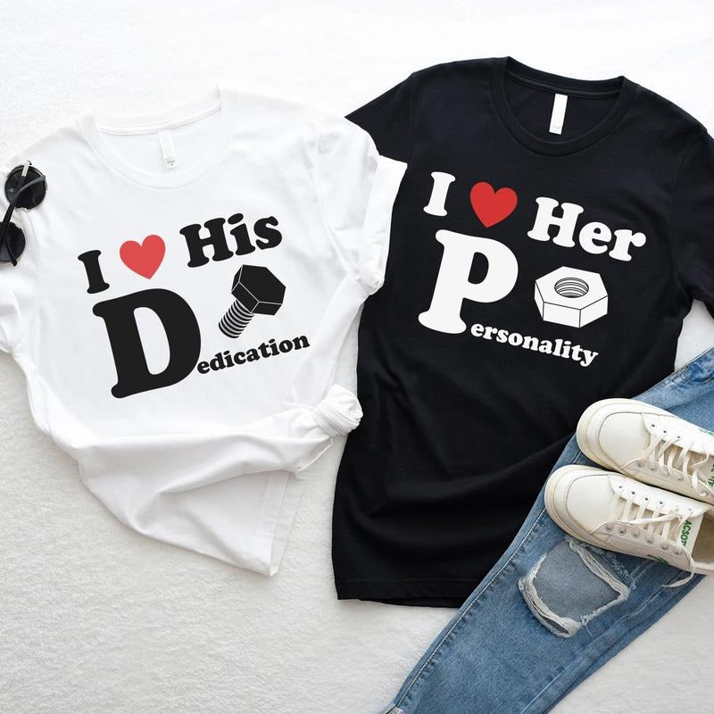 Funny Matching Couples T-shirt, Gift for Her & Him, Anniversary Shirt, Matching Tee, Wedding Gift Hoodie, Sweatshirt