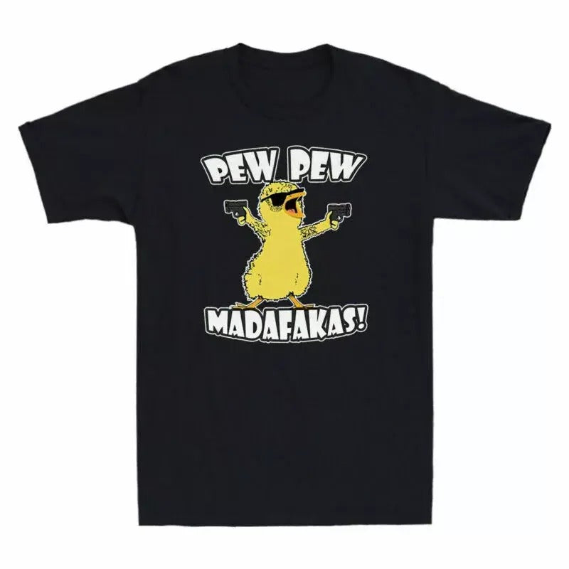 Funny Meme Shirt, Pew Vintage Chicken Madafakas Tee, Gift Unisex T-Shirt Hoodie, Sweatshirt | HypeCrazeTee.com