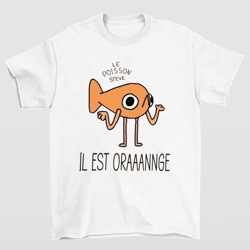 Funny Meme T-Shirt Featuring Le Poisson Steve and Bold Graphics for Everyday Wear Hoodie, Sweatshirt | HypeCrazeTee.com